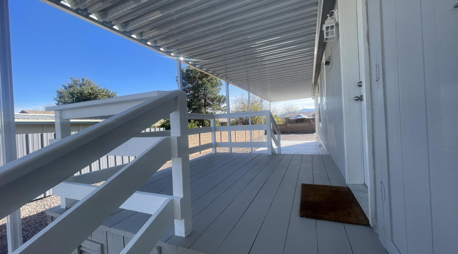 Covd Rear Deck & Patio