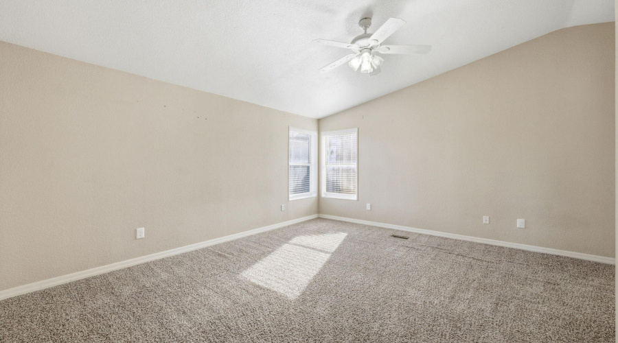 Large primary bedroom