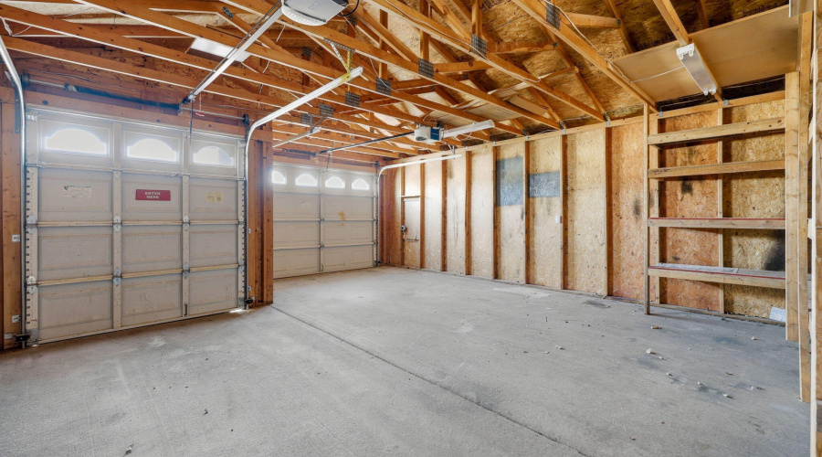 Huge two car separate garage