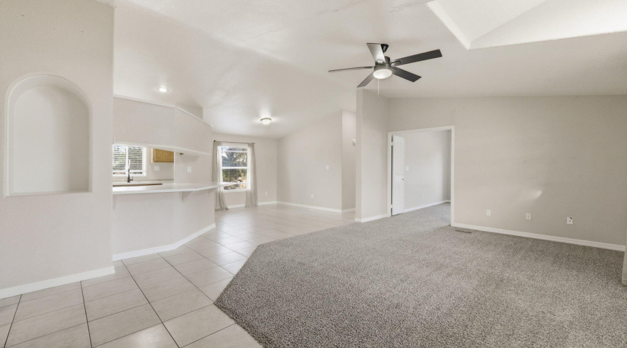 Open living room