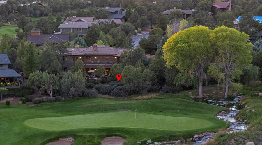 Golf course 4th hole