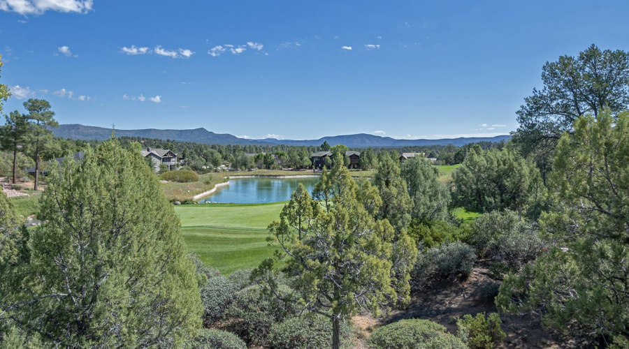Golf course view