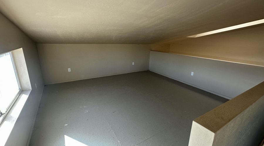Left side of loft