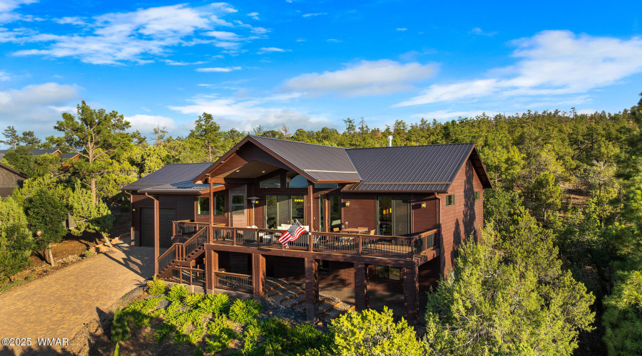 Expansive Front Deck