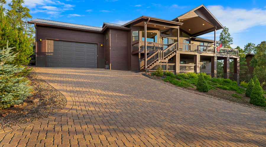 Expansive Driveway
