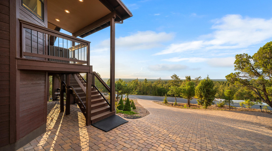 Stairs to Front Deck