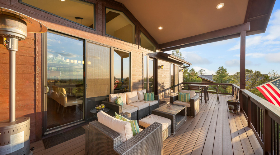 Covered Area on Front Deck