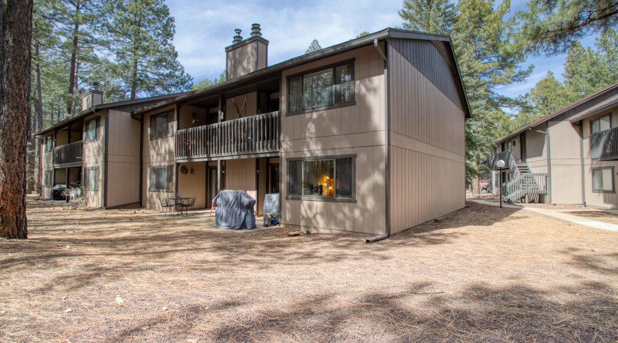 View of the back of the unit