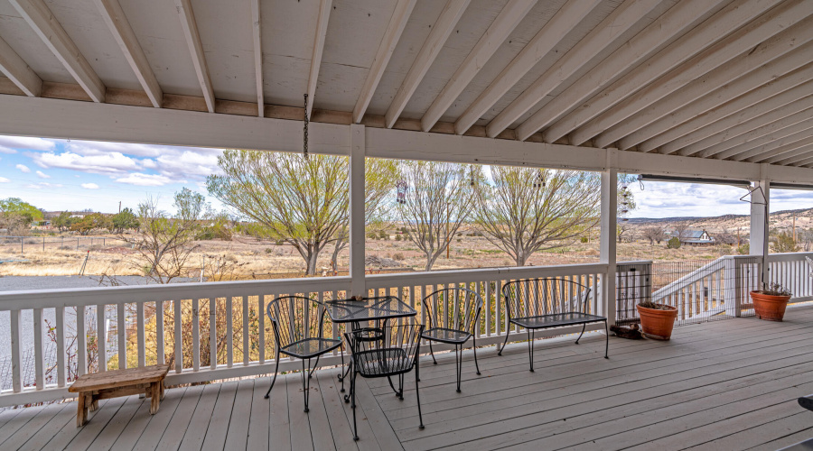 Covered deck