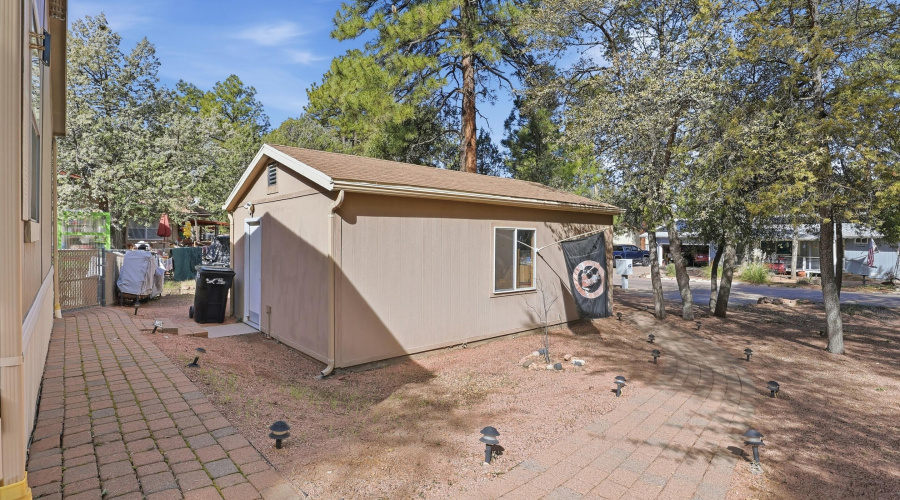 Walkway to Garage