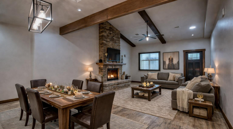 STAGED Greatroom