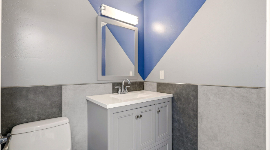Fin Garage Half Bath