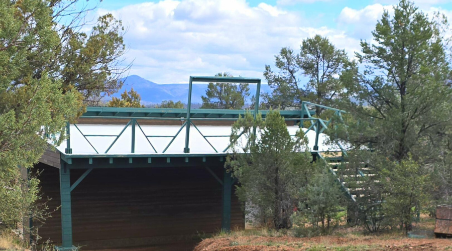 Movie Theater over Carport