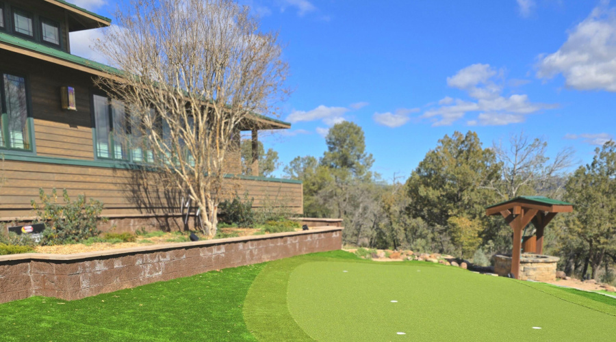 Front Yard Putting Green