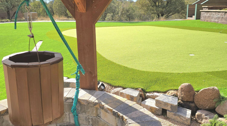Wishing Well & Putting Green