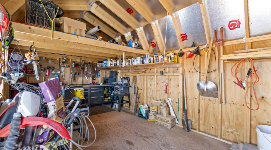 Inside Barn
