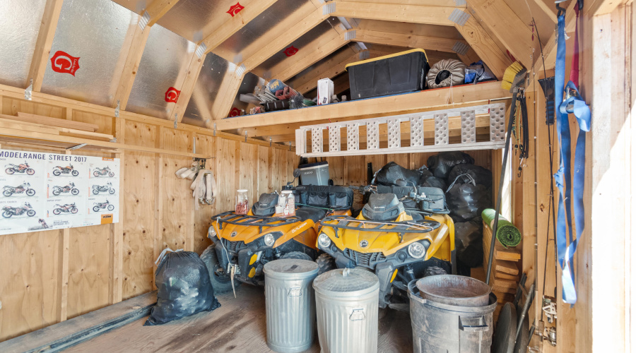 Inside Barn
