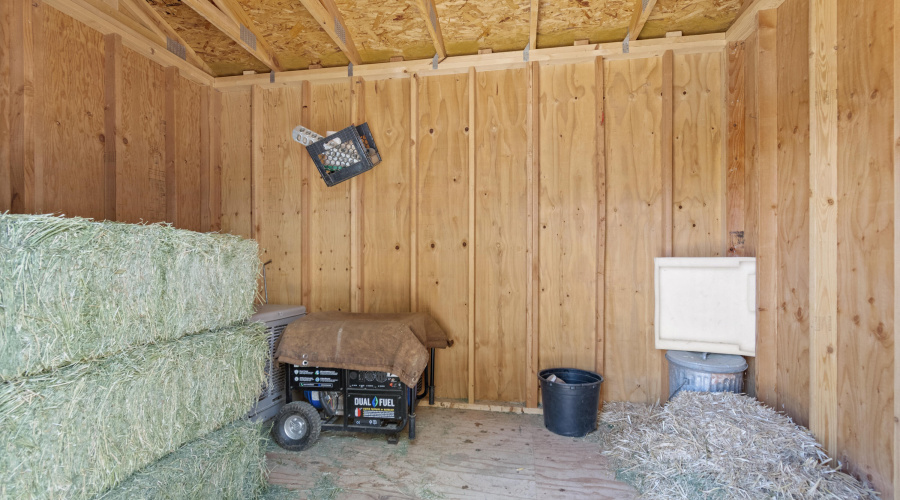 Feed Shed Inside