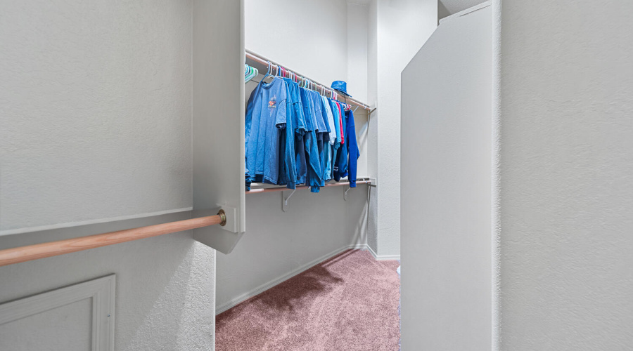 Large walk in closet