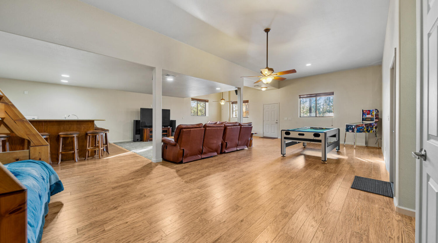 Full walk out basement