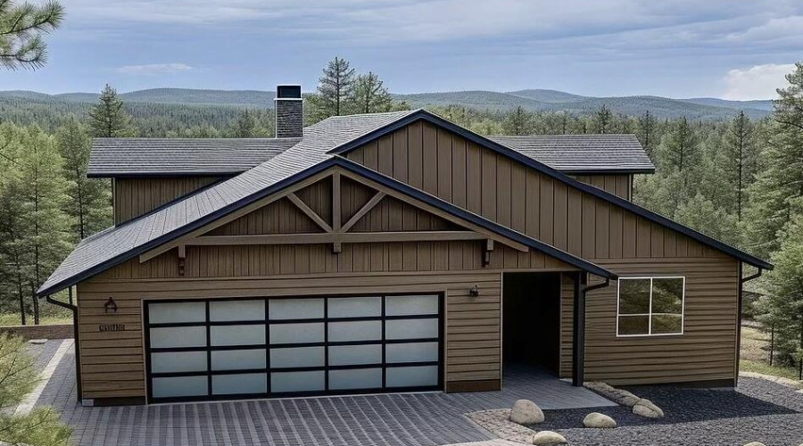 Rendered exterior