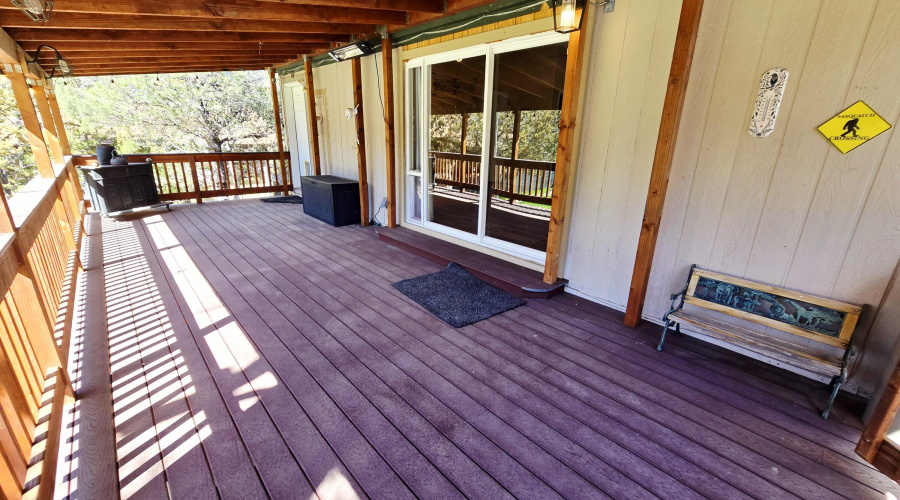 Back deck