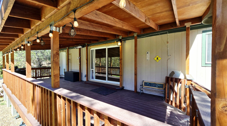 Back deck