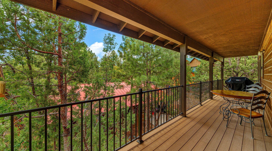 Back Covered Deck