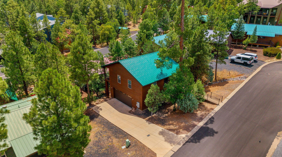Aerial View of Home