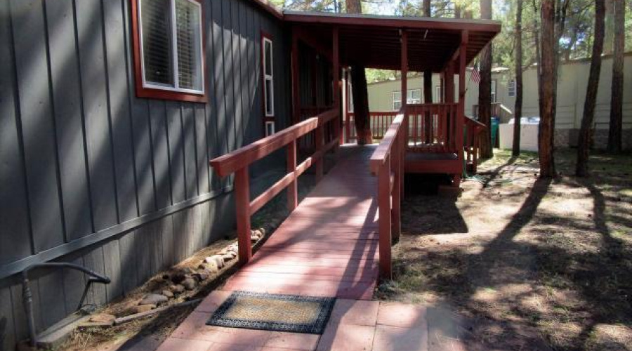 Front porch ramp