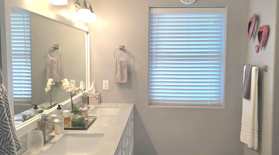 Primary Bath Vanity & Window