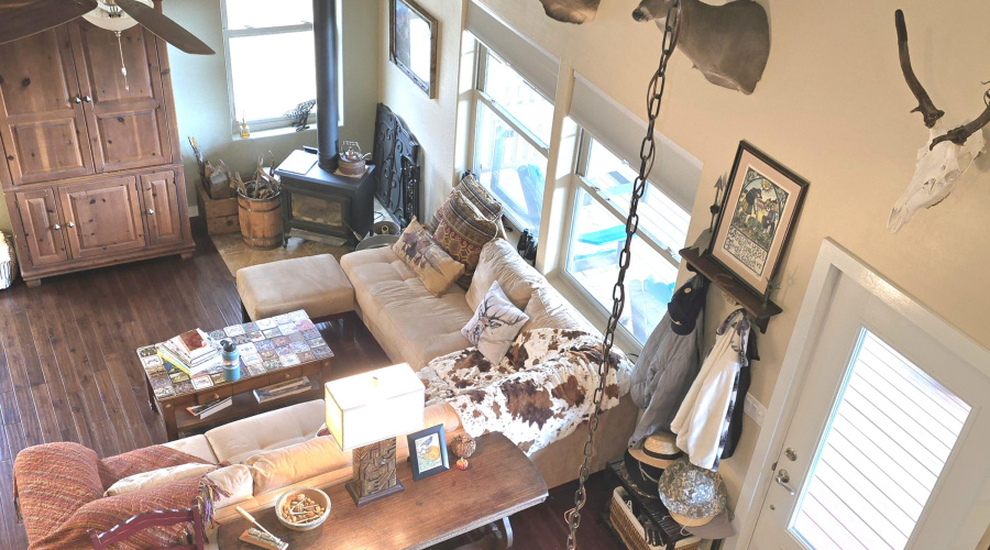 Loft View of Living Area