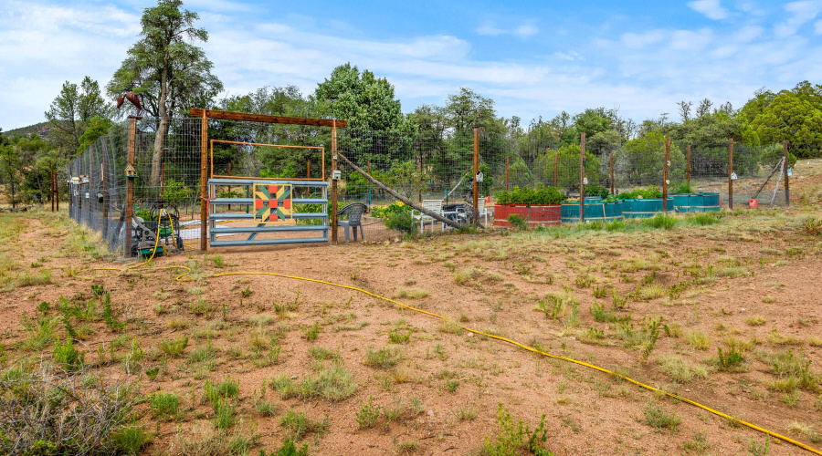 Garden Fenced & Gated