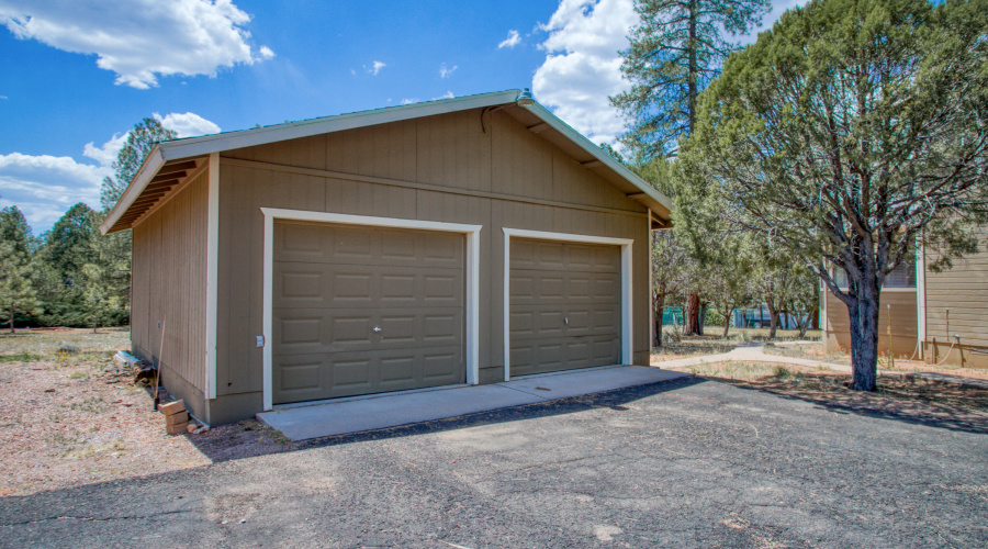 Two Car Garage