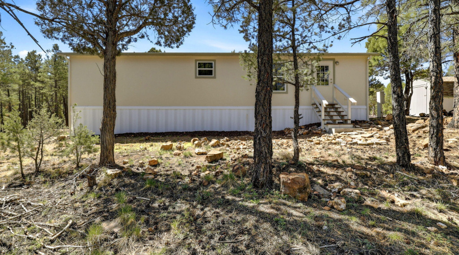 Back View of Home