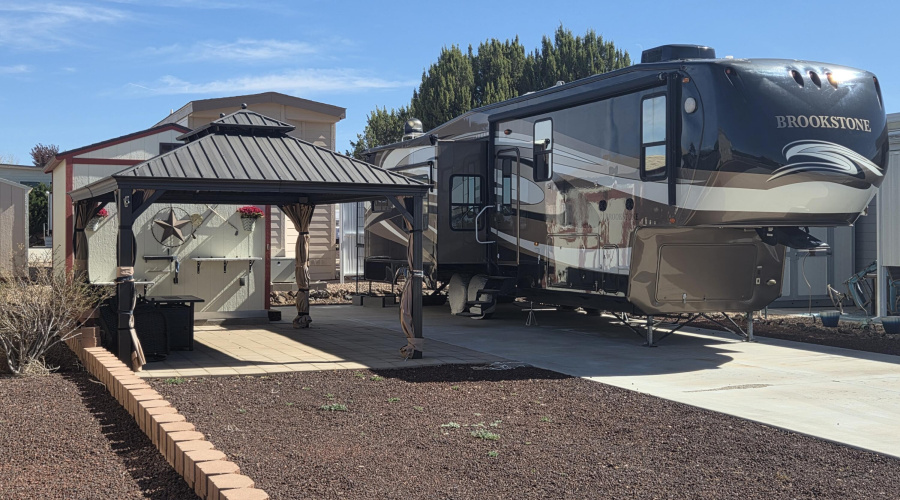 Lot & Covered Patio
