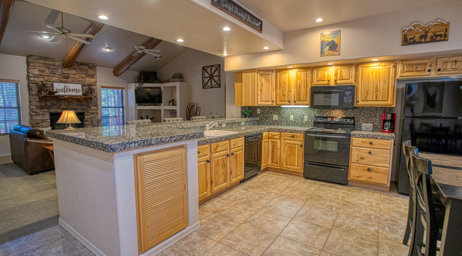 Kitchen to Living