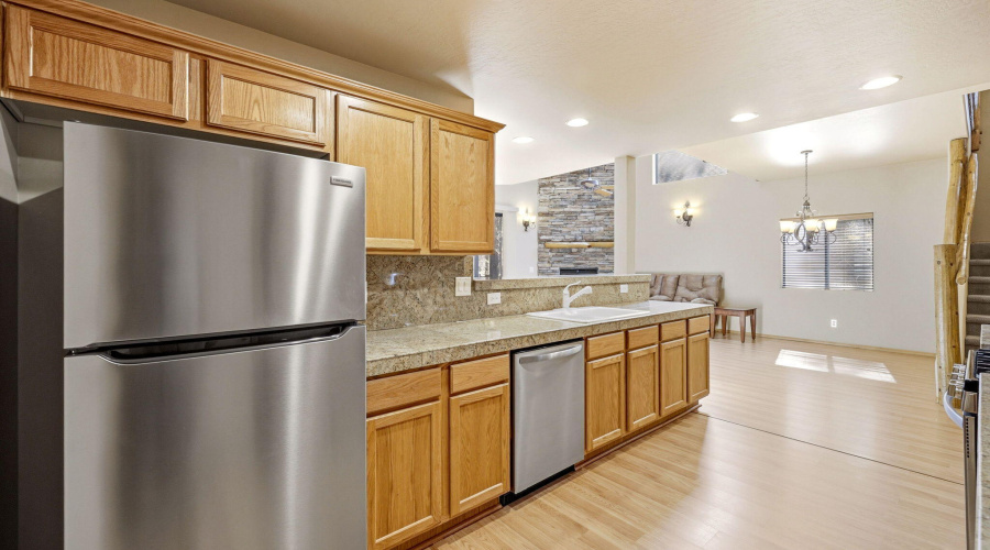 Kitchen to Dining