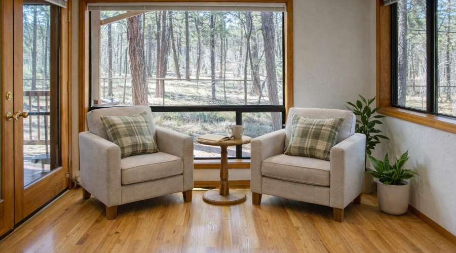STAGED Primary Seating Area