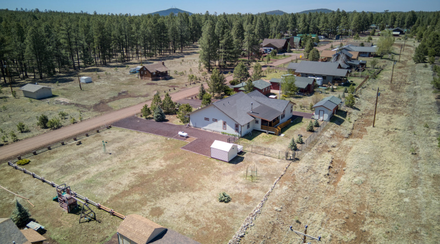 National Forest across the street