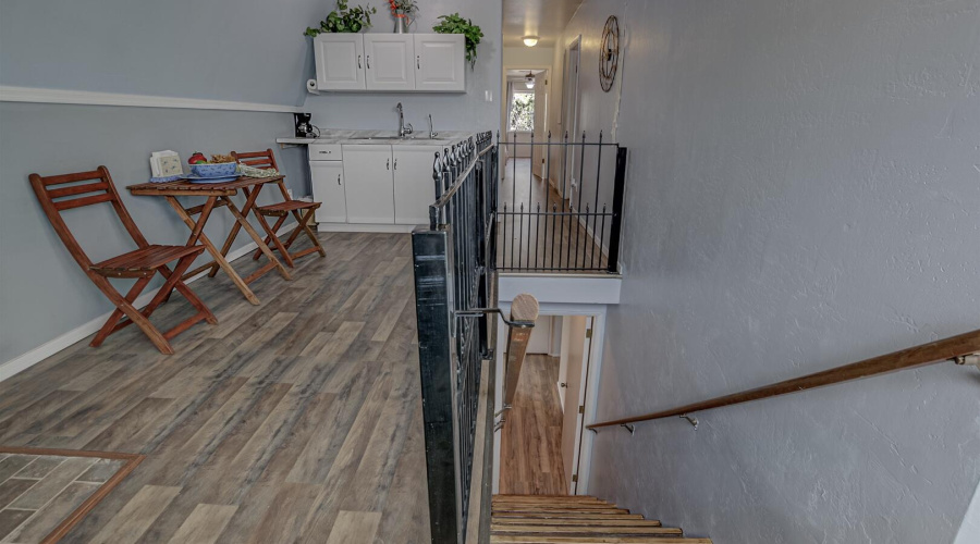Upstairs kitchen