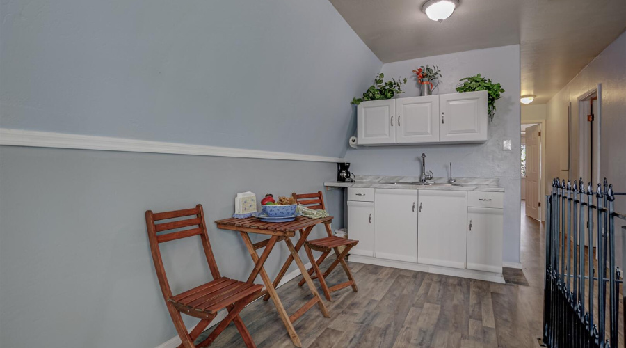 Upstairs kitchen