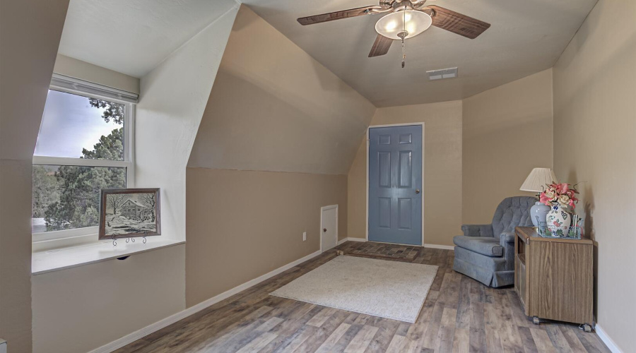 Upstairs bed