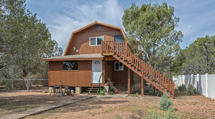 Back of home