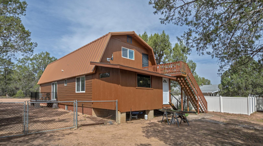 Back of home