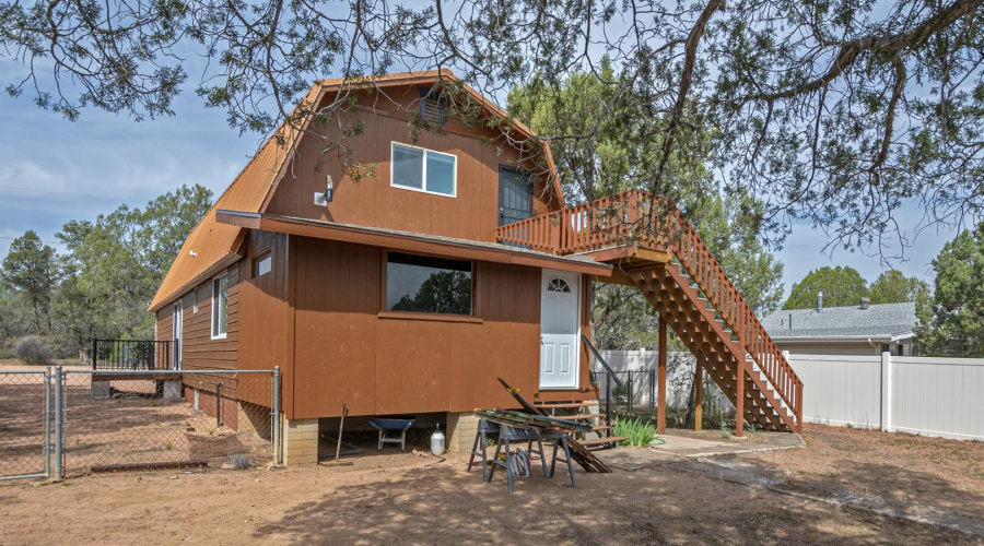 Back of home