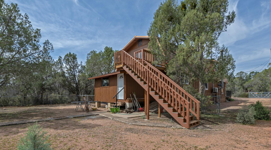 Back of home