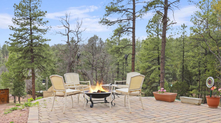 Front Patio of Manufactured Home