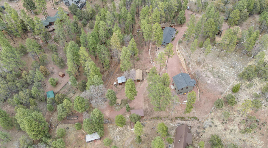 Arial View of Property
