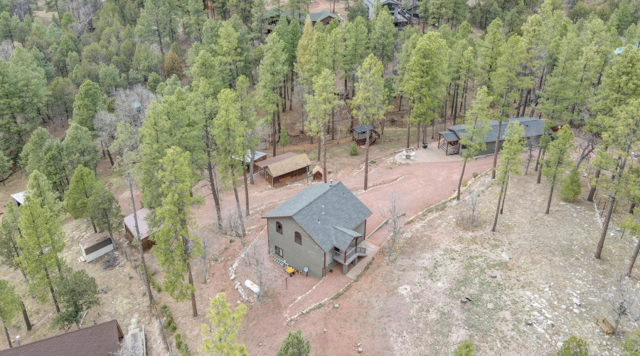 Arial View of Property